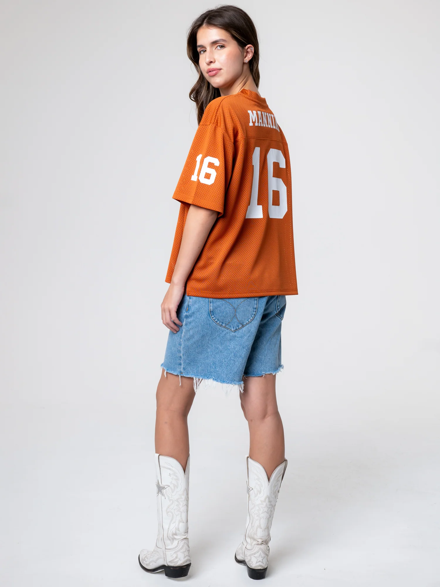 Texas Longhorns Manning Boyfriend Jersey - Image 4