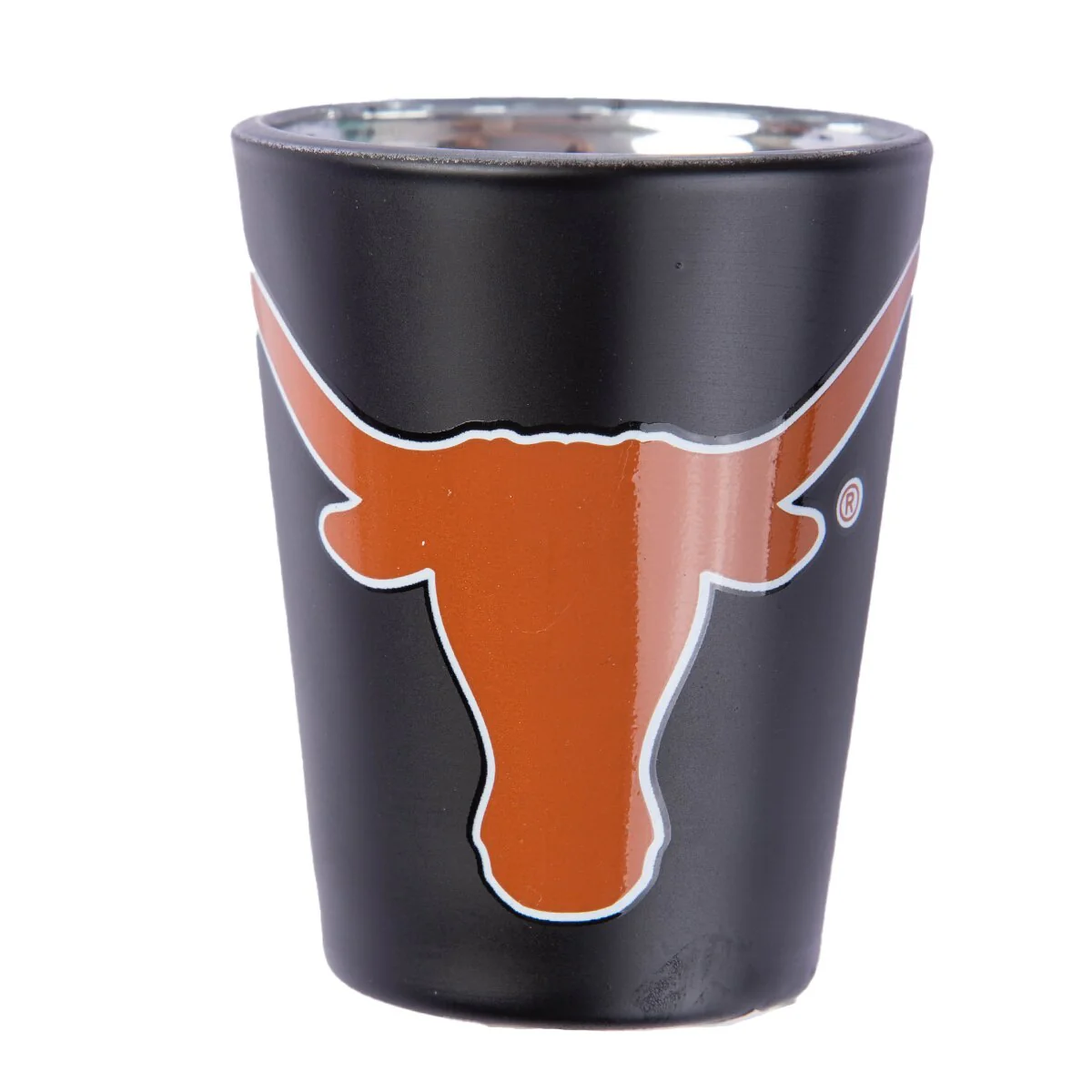 Texas Longhorns Matte Black Shot Glass
