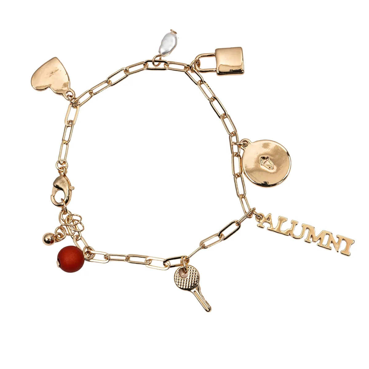 Texas Longhorns Alumni Memories Charm Bracelet