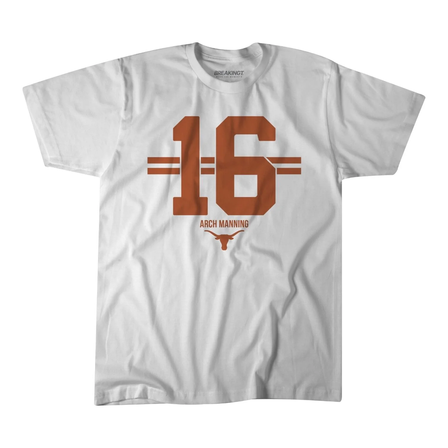 Texas Longhorns NIL Manning FC 16 Stripe Tee