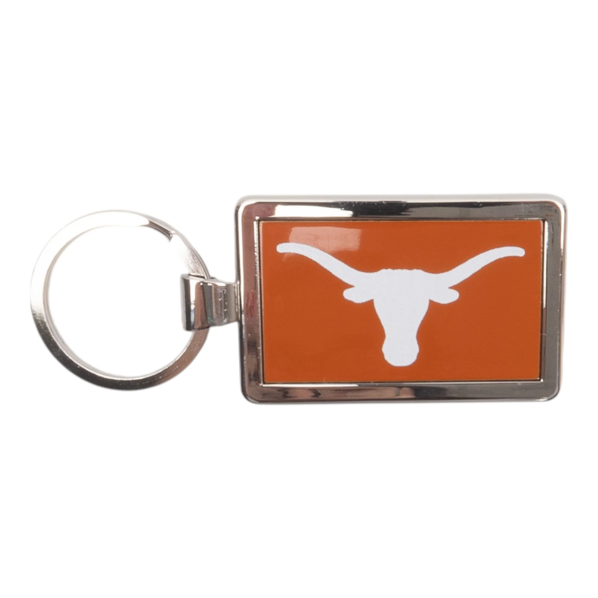 Texas Longhorns Rectangle Key Tag