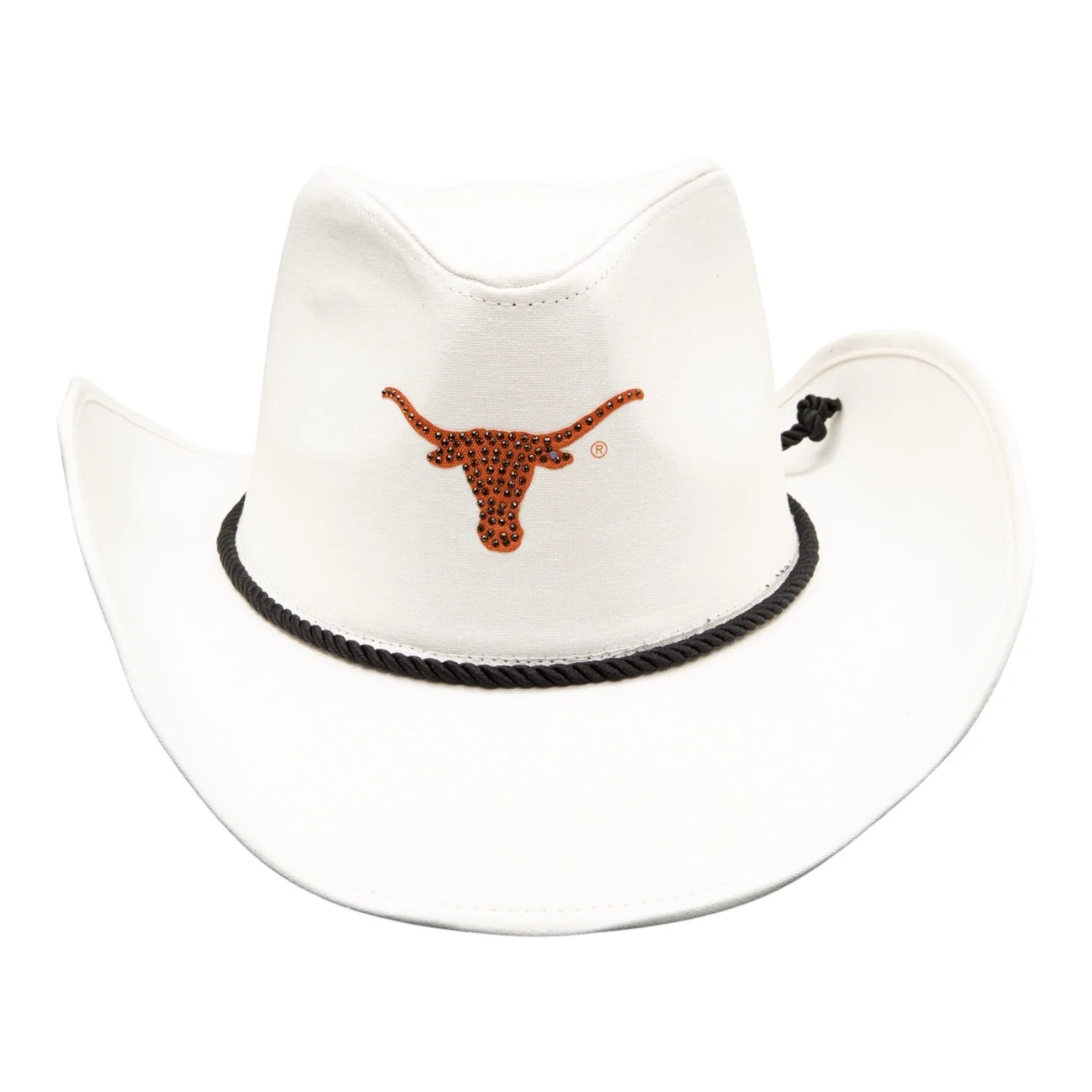 Texas Longhorns Rhinestone Cowboy Hat - Image 3