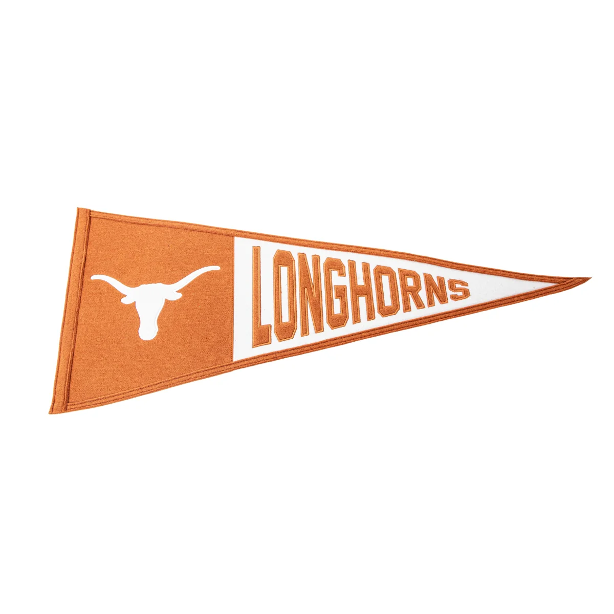 Texas Longhorns Slogan Wool Banner 8"x32" - Image 2