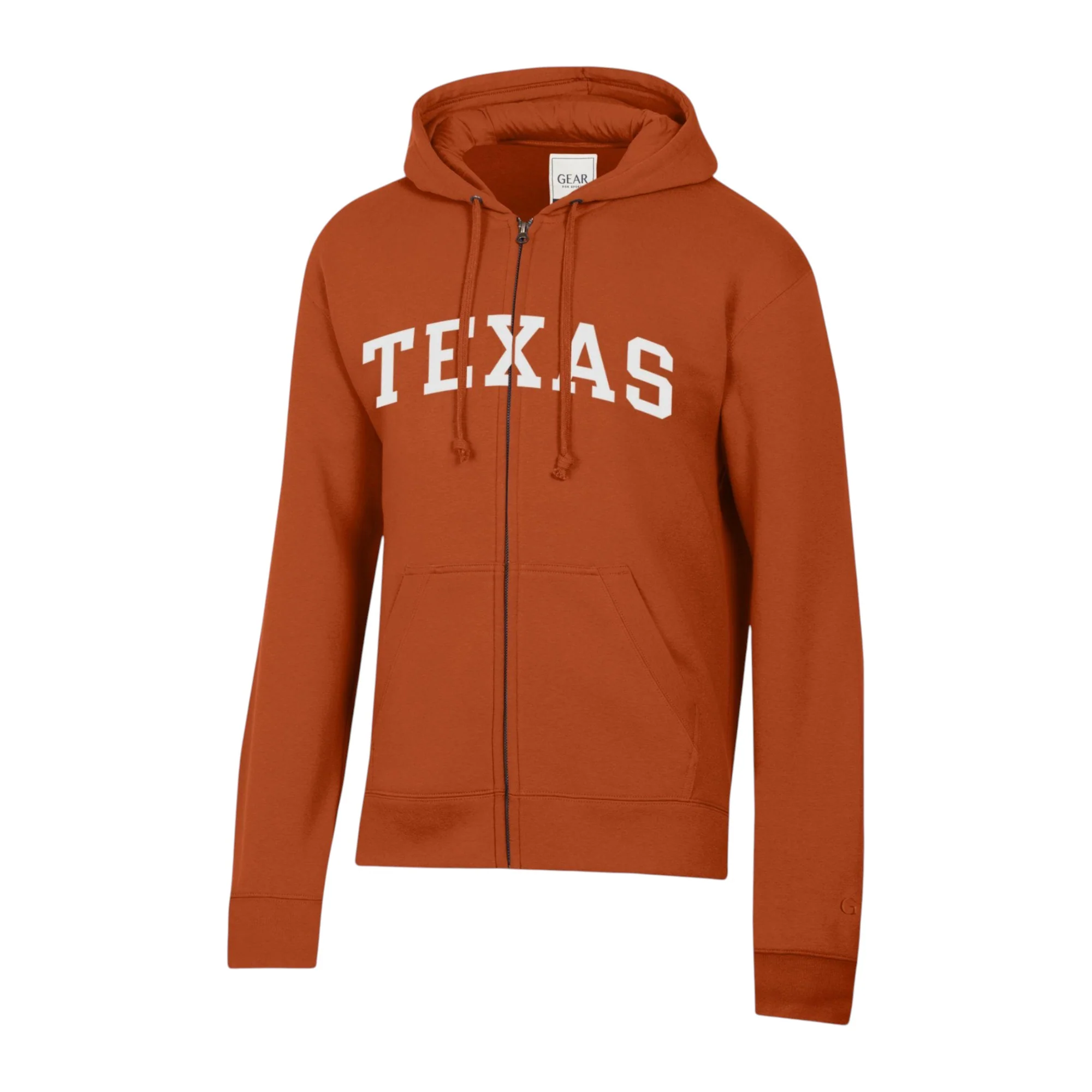 Texas Longhorns Tackle Twill Full-Zip Fleece