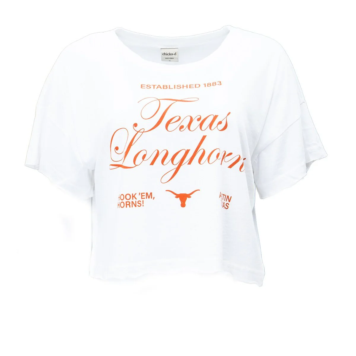 Texas Longhorns Throwback Script Tee