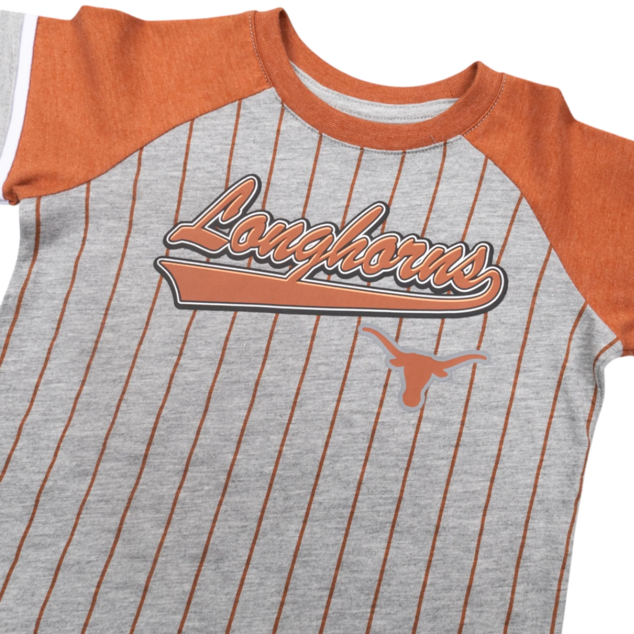 Toddler Texas Longhorns Fire Hawks Short Sleeve Tee - Image 2
