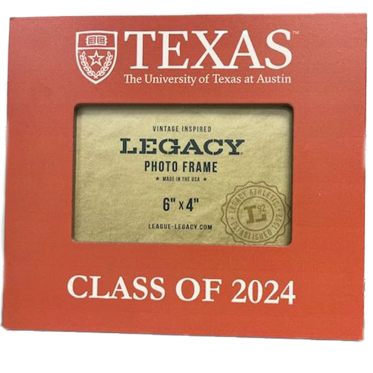 University of Texas Class of 2024 Picture Frame