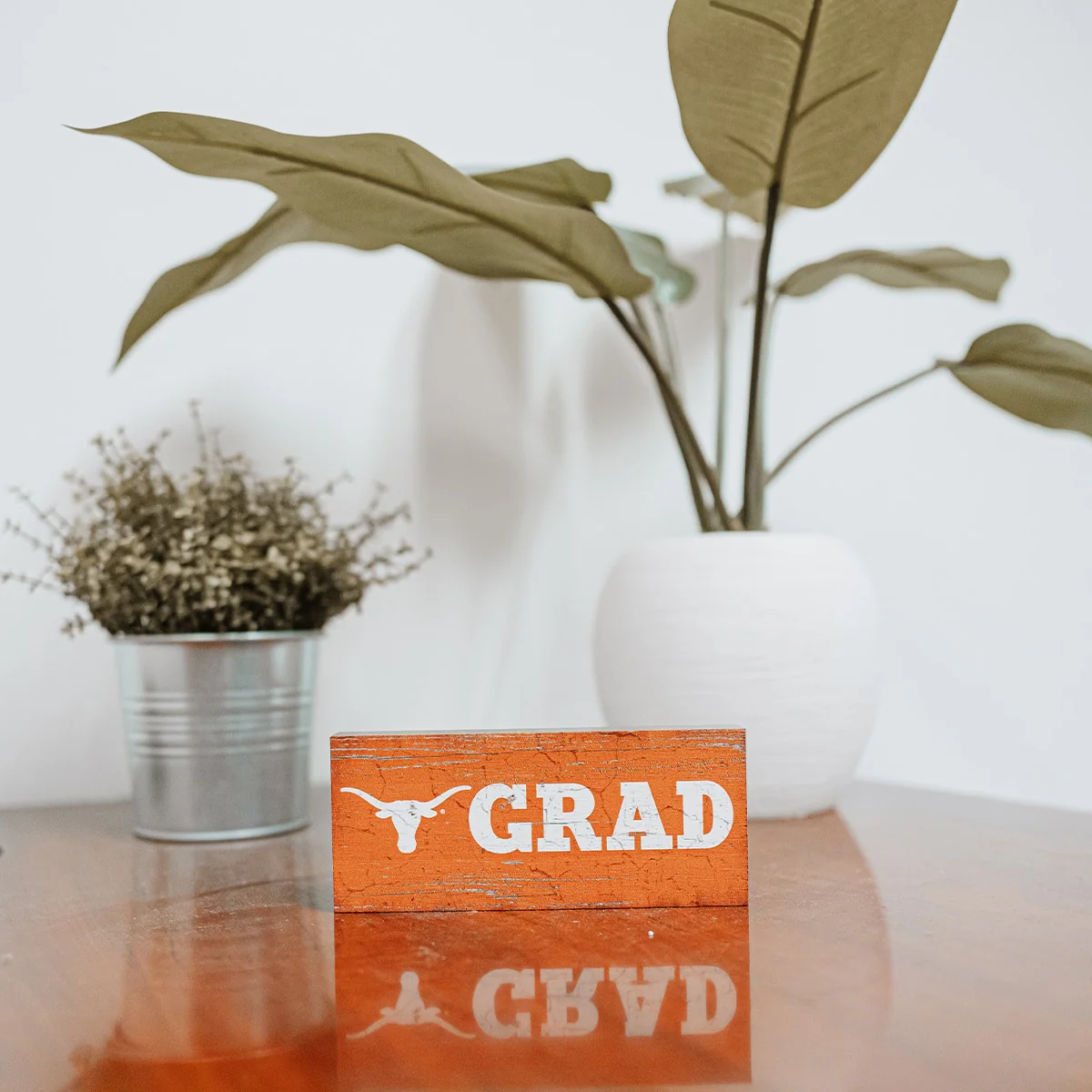 University of Texas Grad Wood Sign