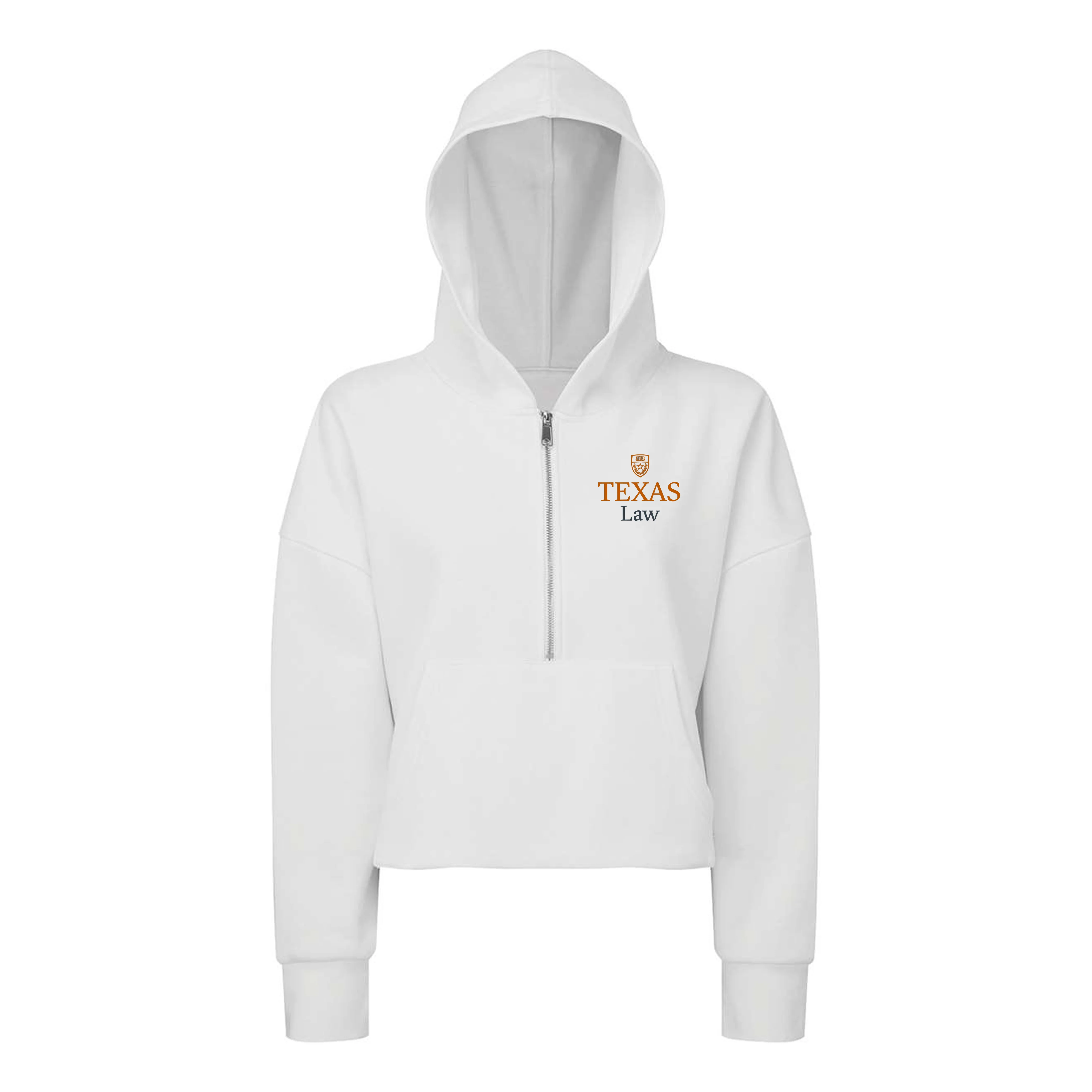 University of Texas School of Law Alice Half-Zip Hooded Sweatshirt