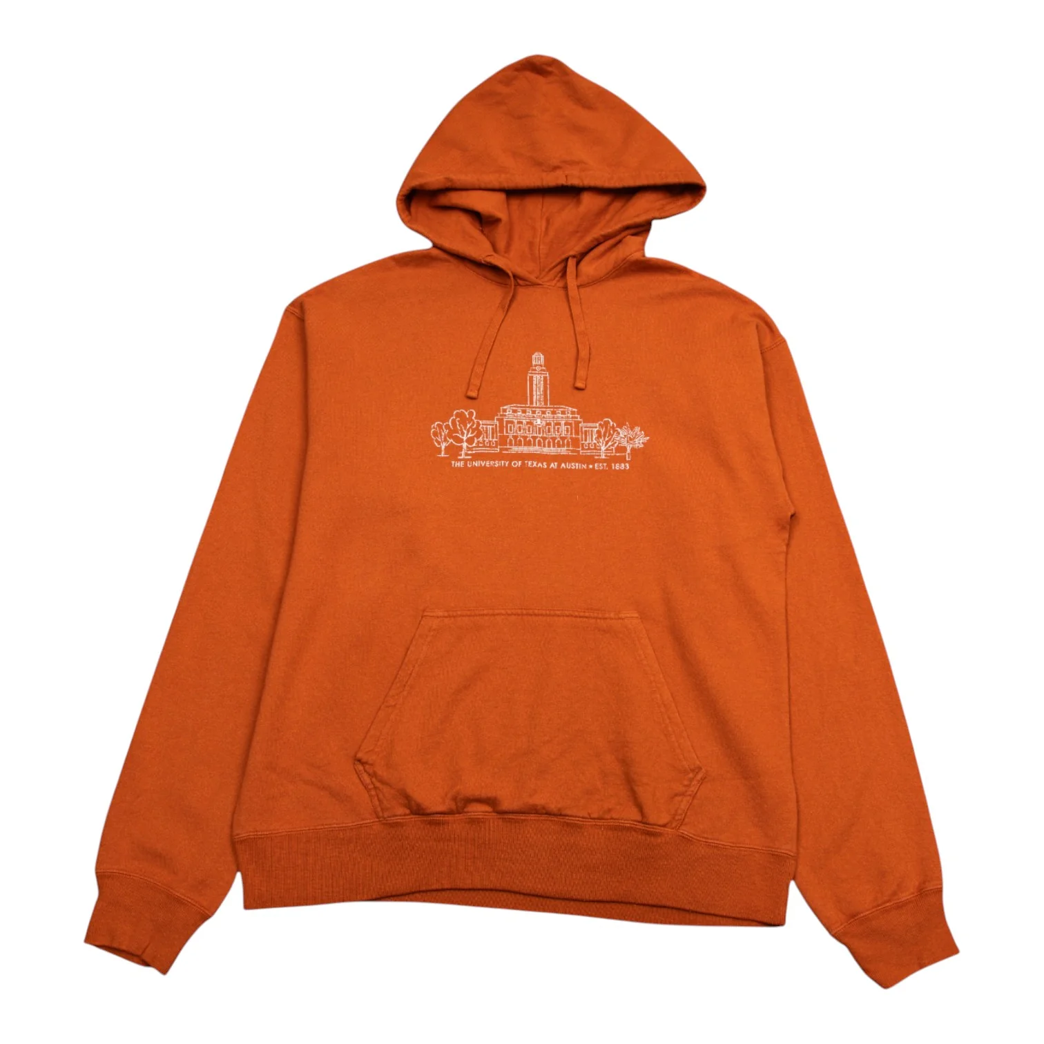 University of Texas Skyline ComfortWash Fleece Hood