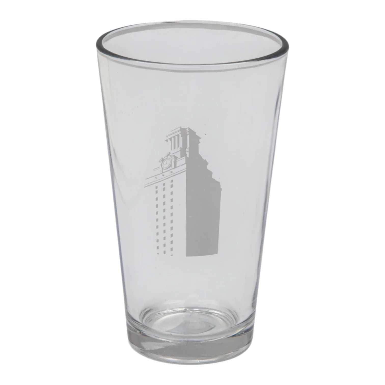 University of Texas Tower Etched Pint Glass - 16oz