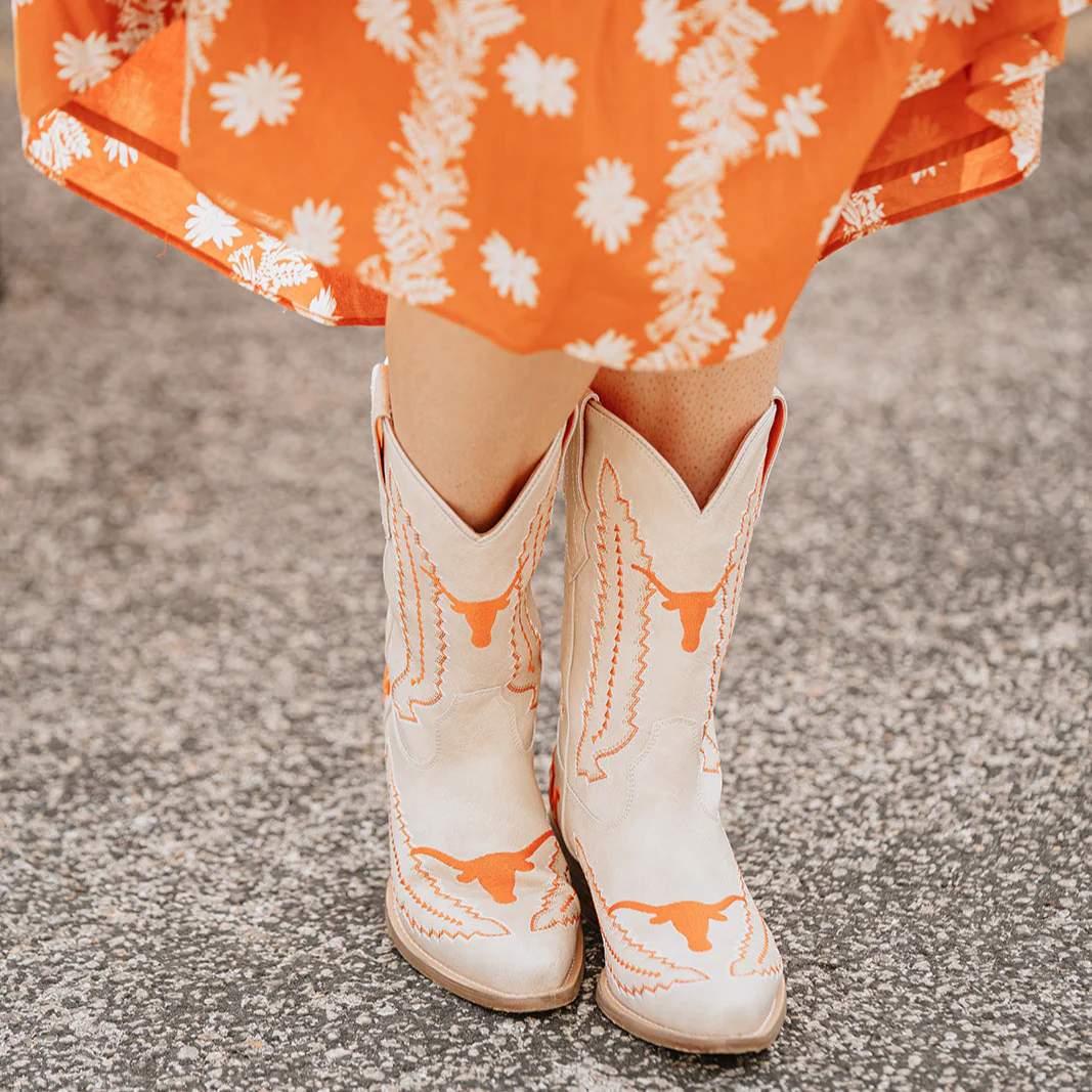 Vaccari Women's University of Texas Longhorns Mimi Boot - Image 3