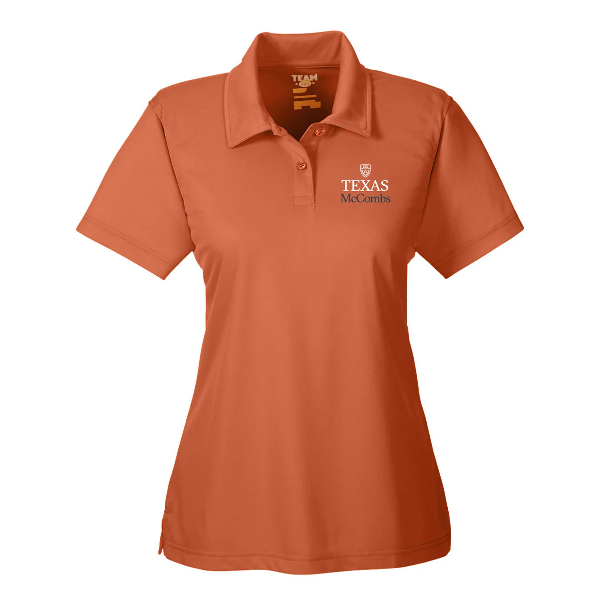 Women's University of Texas School of Business Command Polo