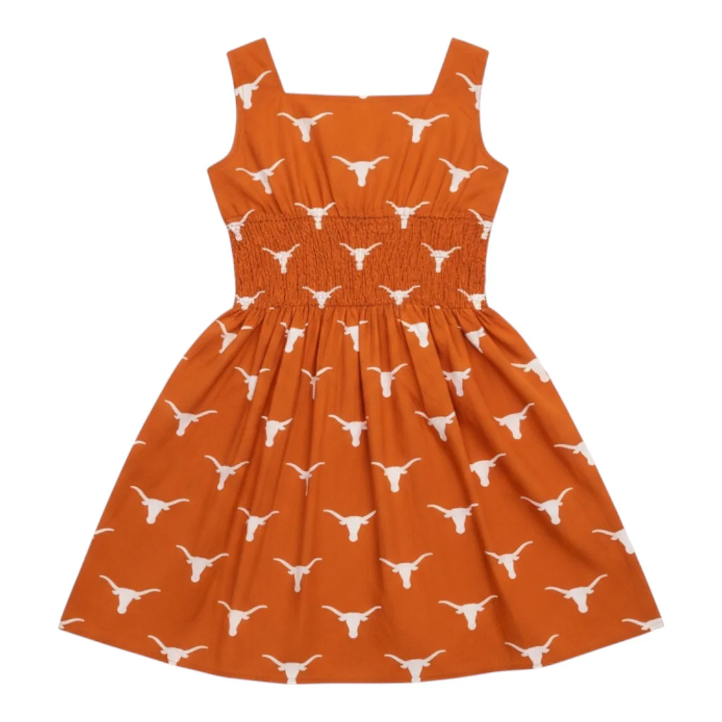 Youth Stewart Simmons Allover Print Poplin Smocked Dress - Image 2