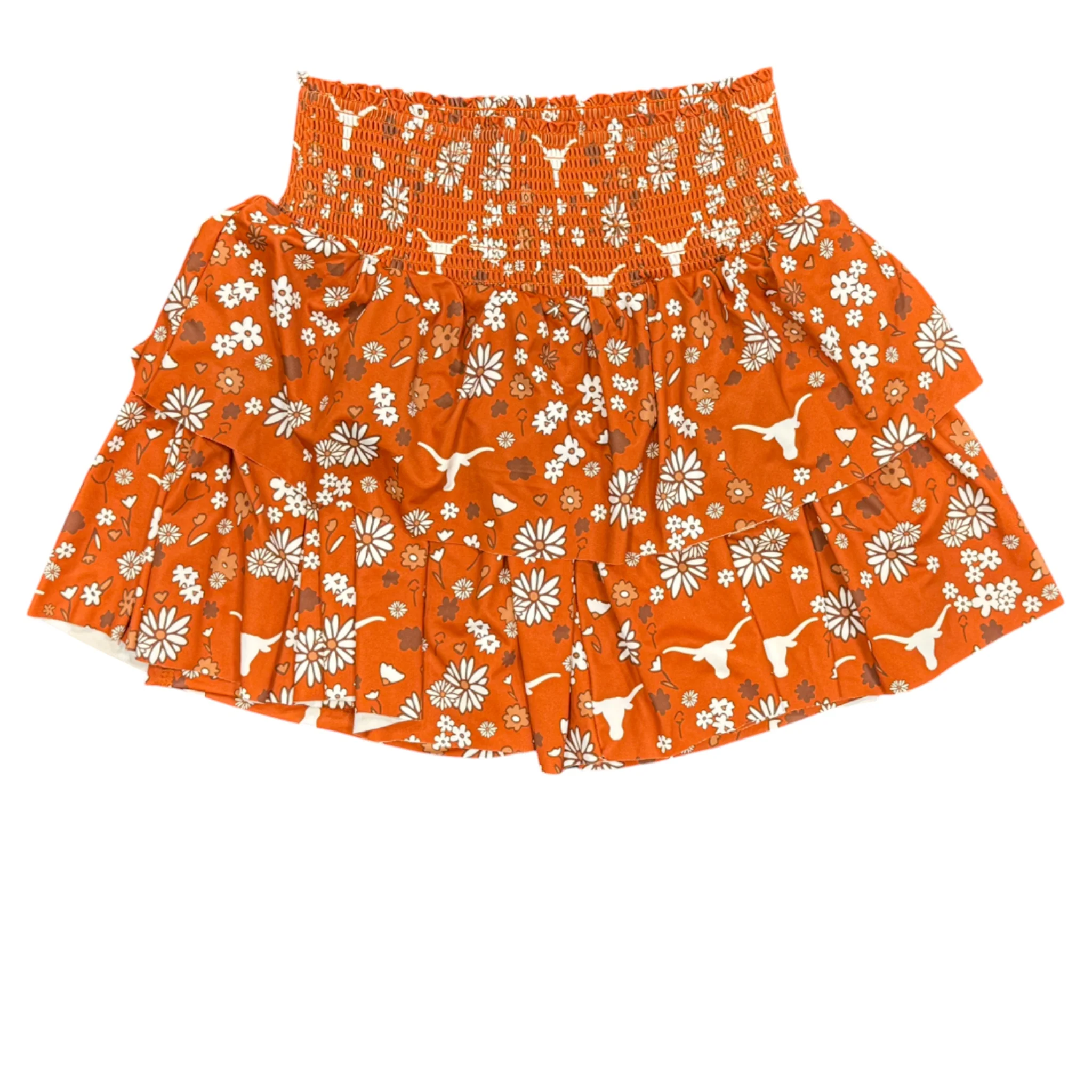 Youth Stewart Simmons Texas Longhorns Fame Floral Skort