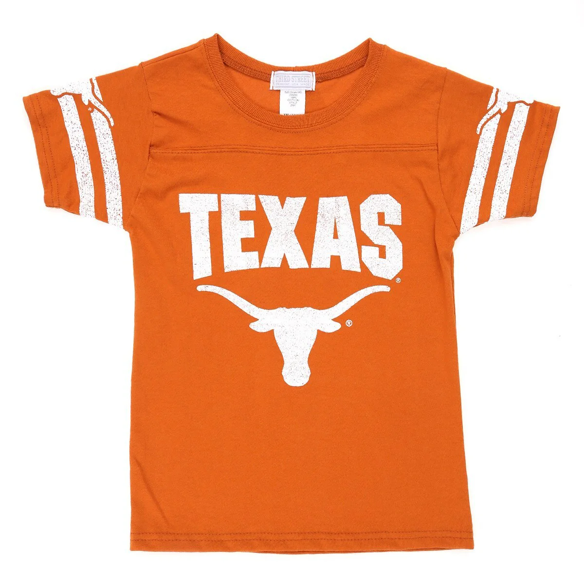 Youth Texas Burnt Orange Football Jersey T-Shirt