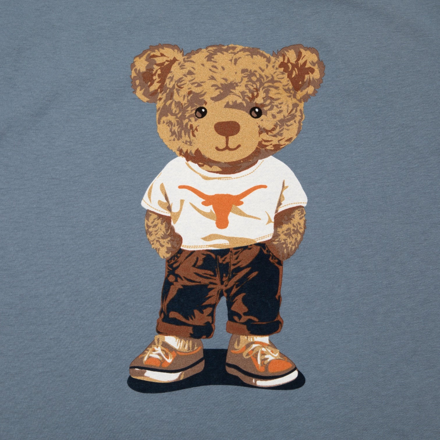 Youth Texas Longhorns Bear ComfortWash Tee - Image 2