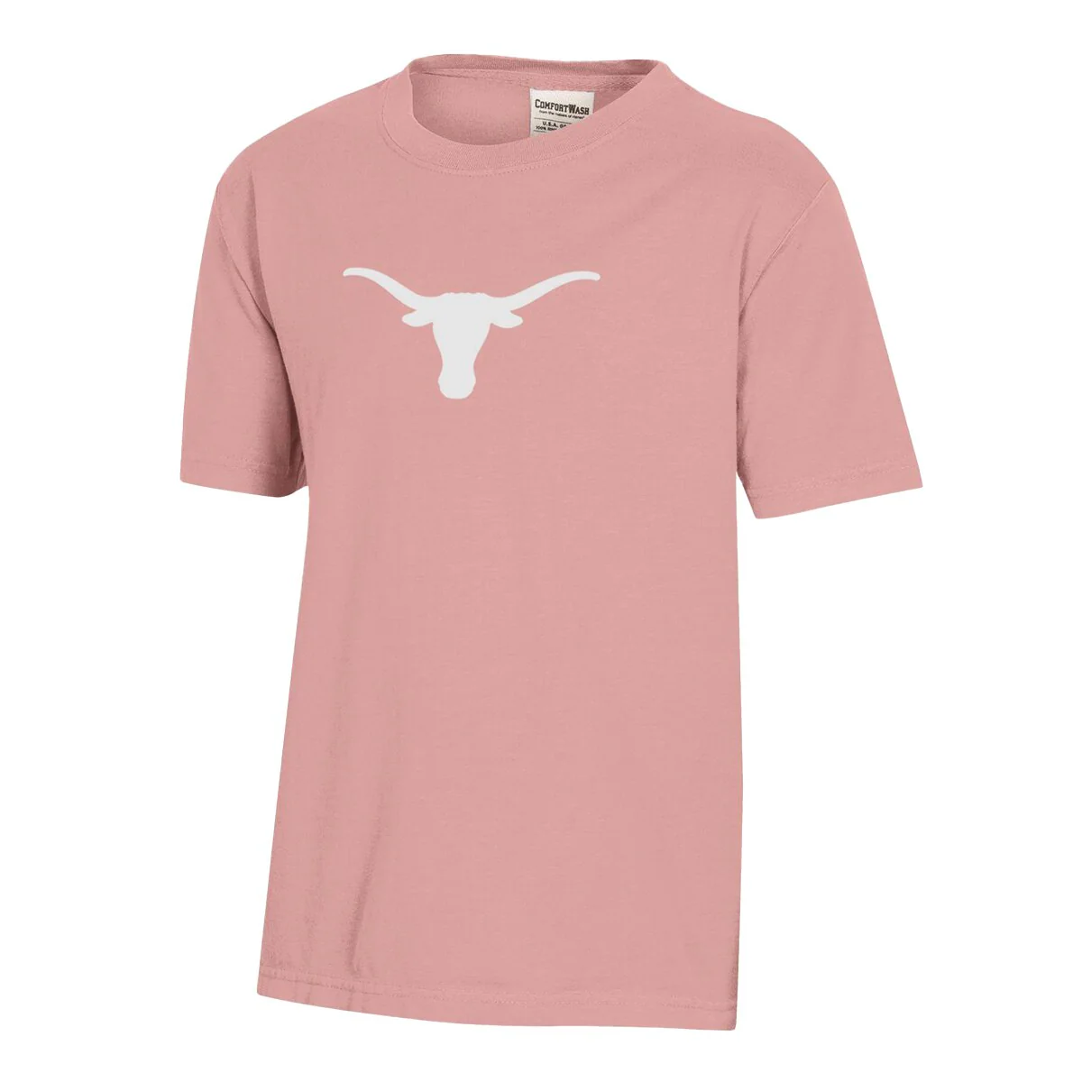 Youth Texas Longhorns FC Logo ComfortWash Tee - Image 2
