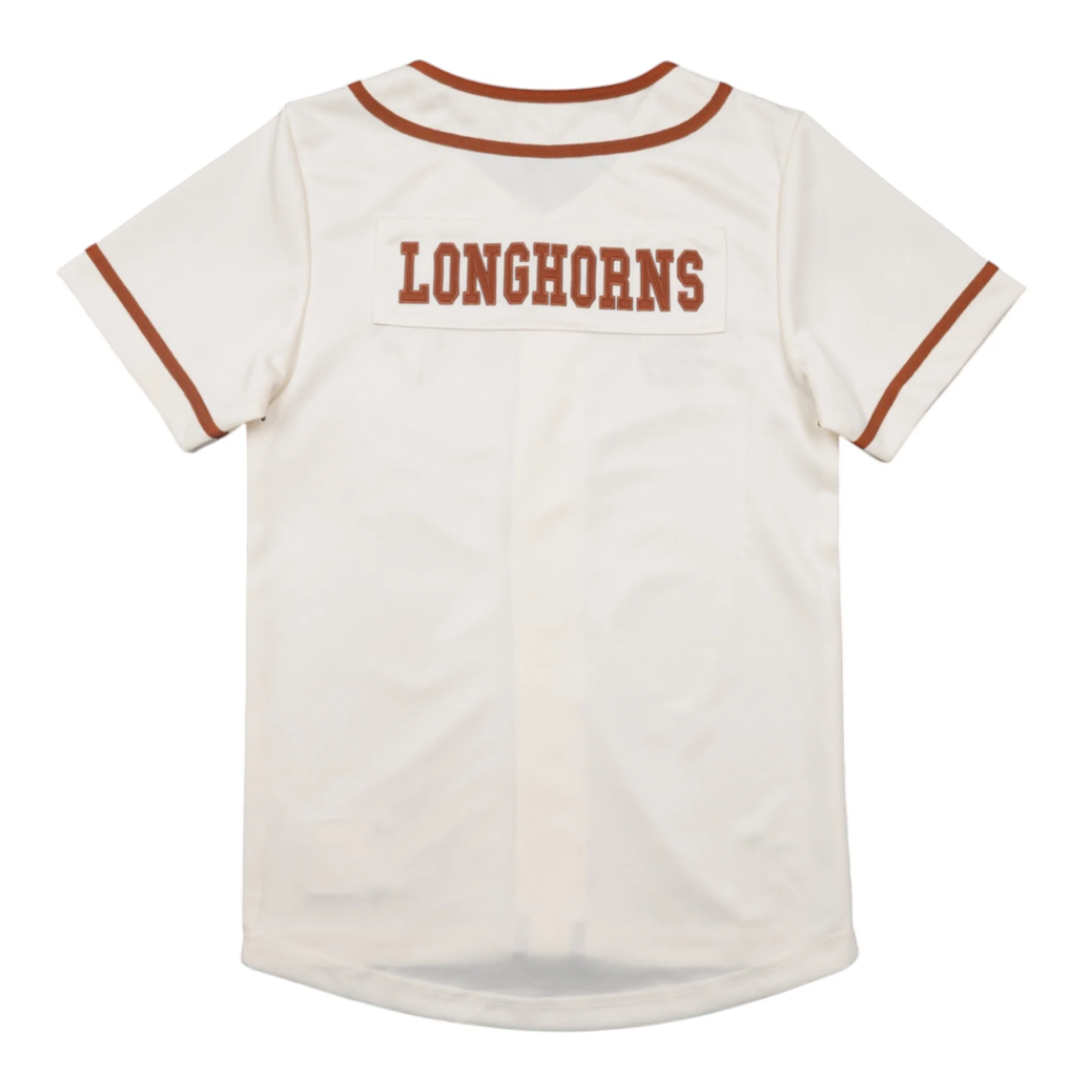 Youth Texas Longhorns Hunter Seeker Baseball Jersey - Image 7