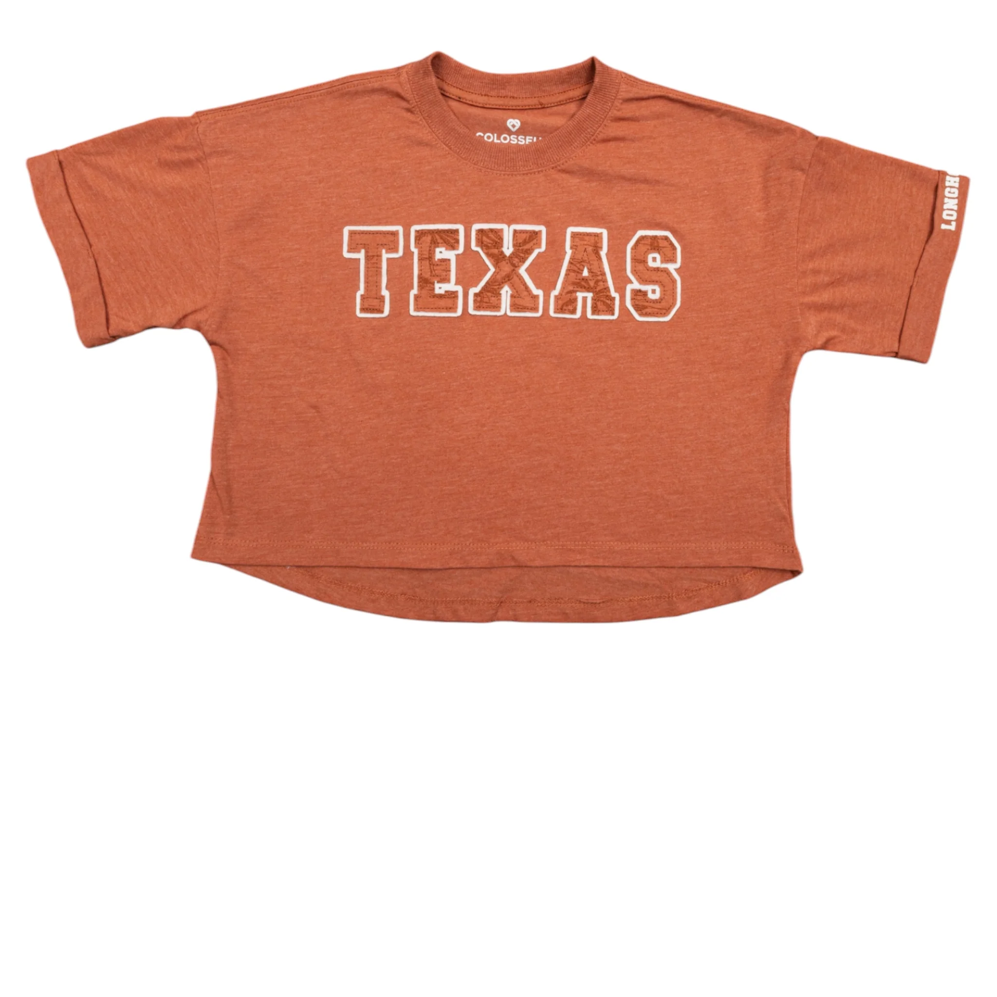 Youth Texas Longhorns Joy Short Sleeve Tee