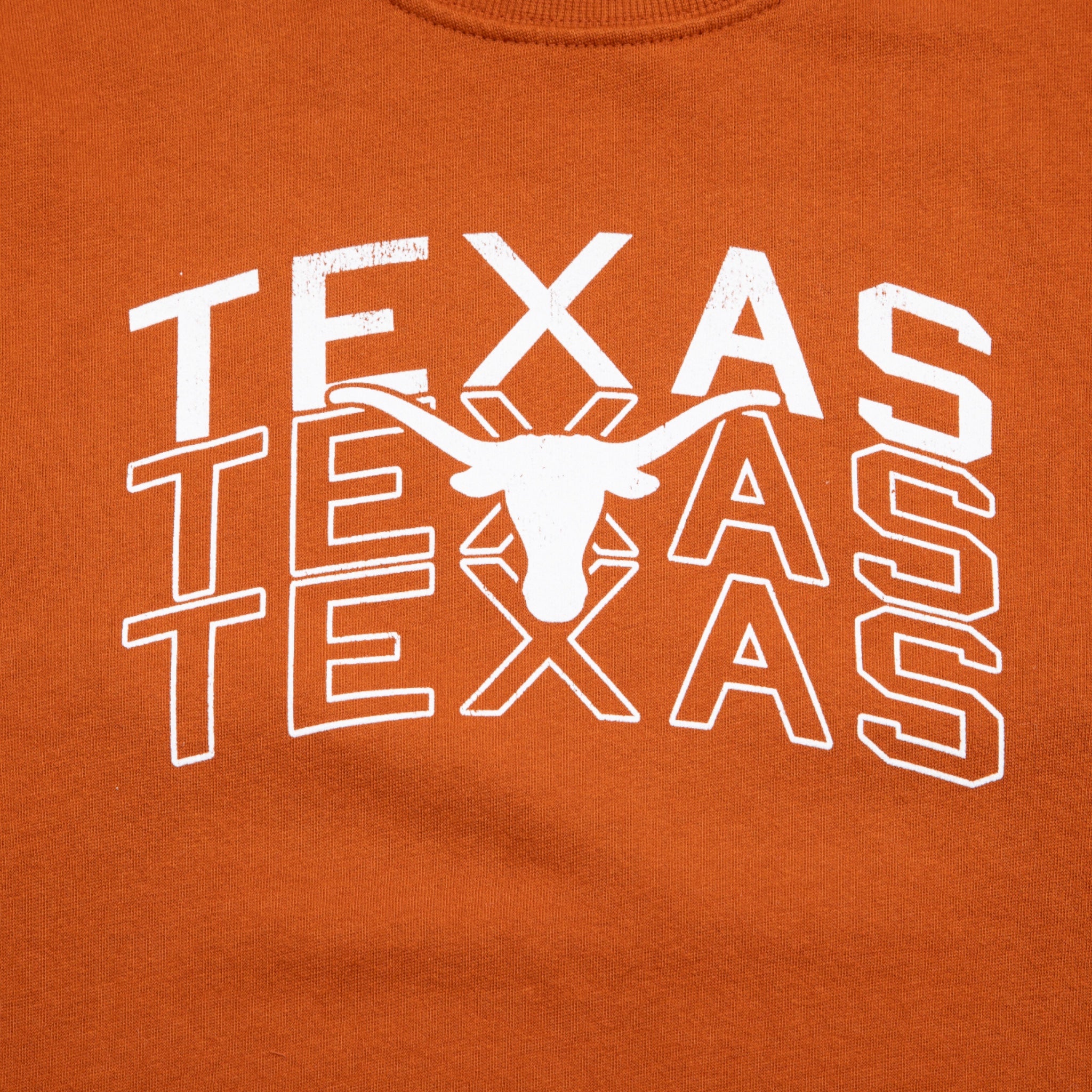 Youth Texas Longhorns Organic Fleece Crew - Image 2