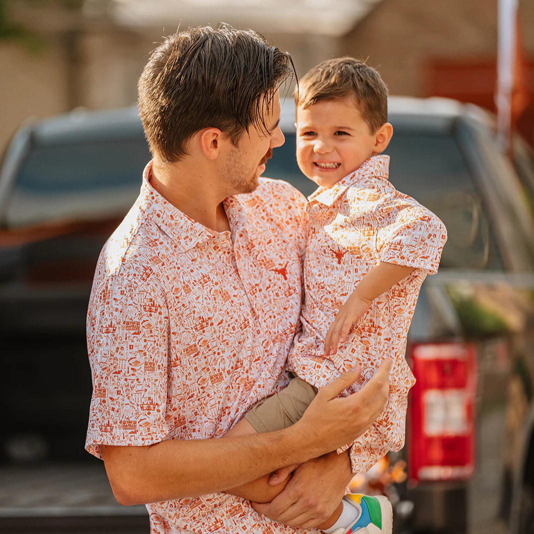 Johnnie-O Texas Longhorns Tailgater 2.0 Polo - Image 3