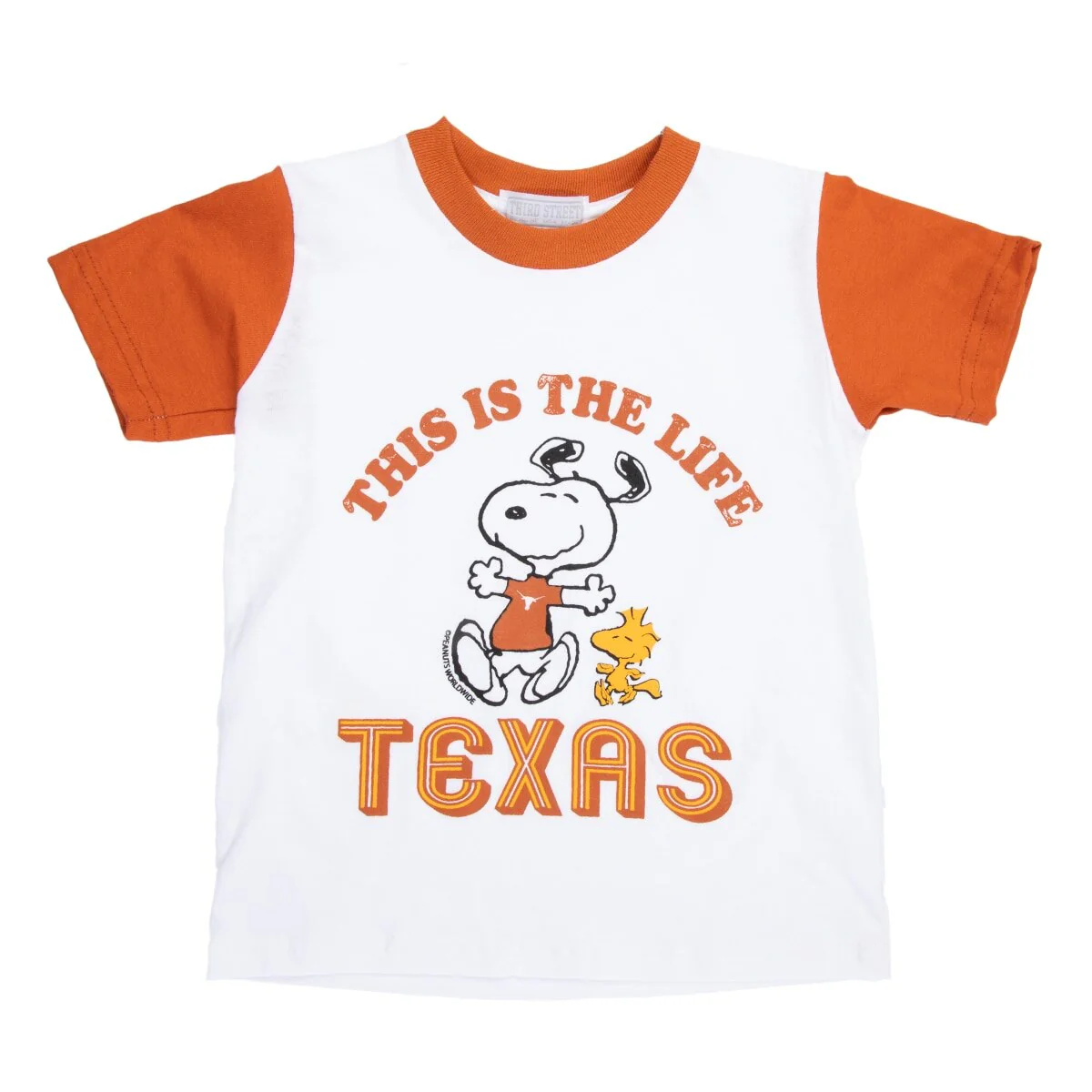 Youth Texas Longhorns This is Life Snoopy Tee