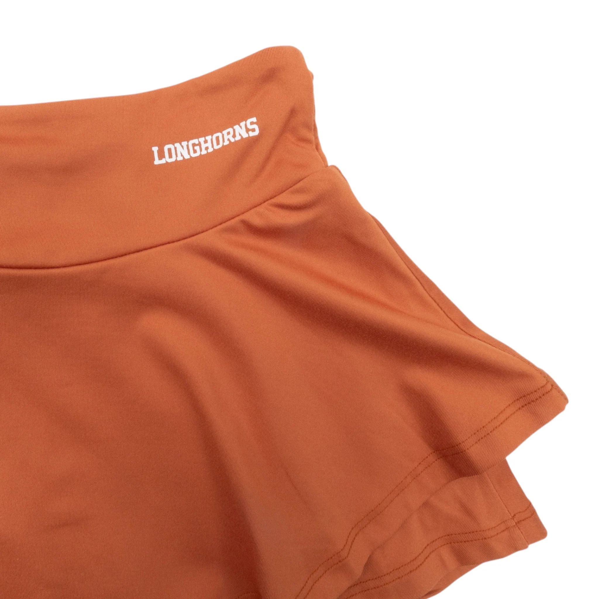Youth ZooZatZ Texas Longhorns Tiered Ruffle Skort - Image 2